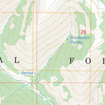 US Forest Service - Topo Haymaker Narrows, MT FSTopo Legacy digital map