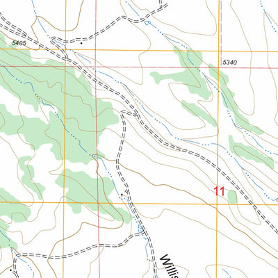 US Forest Service - Topo Haymaker Ranch SW, MT FSTopo Legacy digital map