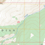 US Forest Service - Topo Hays Park, WY FSTopo Legacy digital map