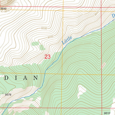 US Forest Service - Topo Hays Park, WY FSTopo Legacy digital map