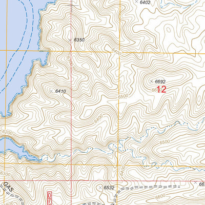 US Forest Service - Topo Haystack Buttes South, WY FSTopo Legacy digital map