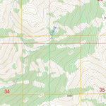 US Forest Service - Topo Haystack Mountain, ID FSTopo Legacy digital map