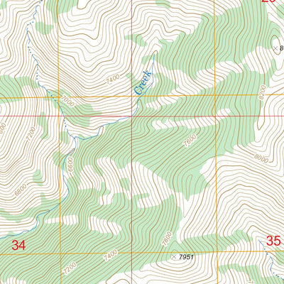 US Forest Service - Topo Haystack Mountain, ID FSTopo Legacy digital map