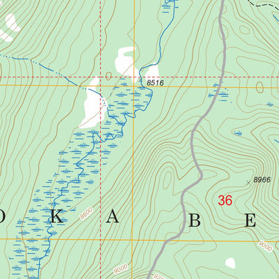 US Forest Service - Topo Haystack Peak, MT FSTopo Legacy digital map