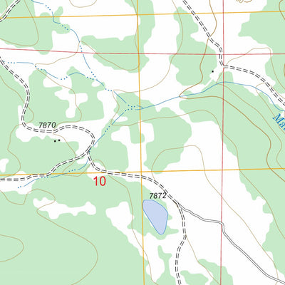 US Forest Service - Topo Hazelton, WY FSTopo Legacy digital map