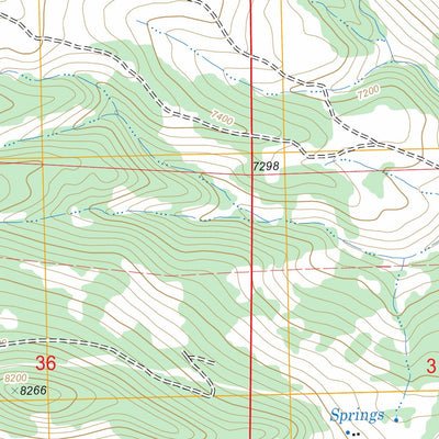 US Forest Service - Topo Hazelton, WY FSTopo Legacy digital map