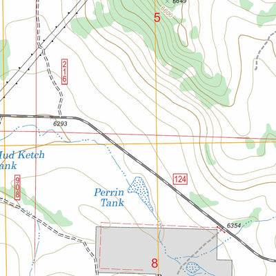 US Forest Service - Topo Hearst Mountain, AZ FSTopo Legacy digital map