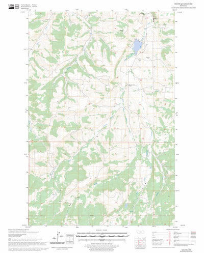 US Forest Service - Topo Heath, MT FSTopo Legacy digital map