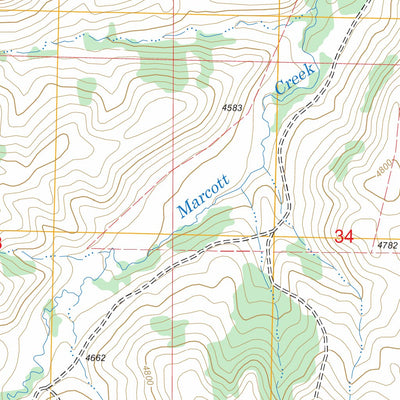 US Forest Service - Topo Heath, MT FSTopo Legacy digital map