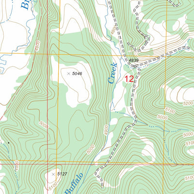 US Forest Service - Topo Heath, MT FSTopo Legacy digital map
