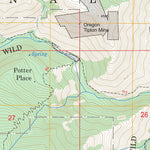 US Forest Service - Topo Heavens Gate, ID FSTopo Legacy digital map