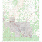 US Forest Service - Topo Heber, AZ FSTopo Legacy digital map