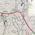 US Forest Service - Topo Heber, AZ FSTopo Legacy digital map