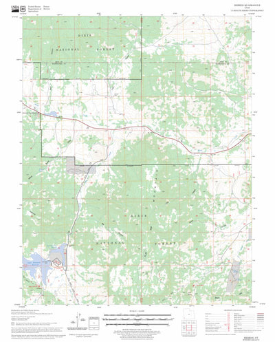 US Forest Service - Topo Hebron, UT FSTopo Legacy digital map