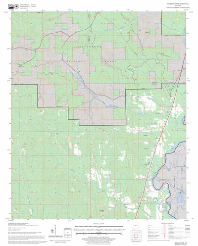 US Forest Service - Topo Heiberger, AL FSTopo Legacy digital map