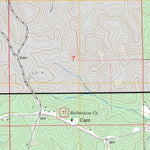 US Forest Service - Topo Heiberger, AL FSTopo Legacy digital map