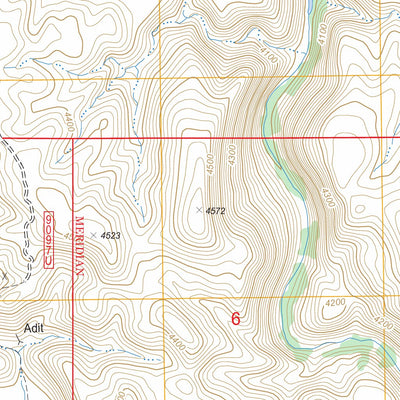 US Forest Service - Topo Hell Point, AZ FSTopo Legacy digital map