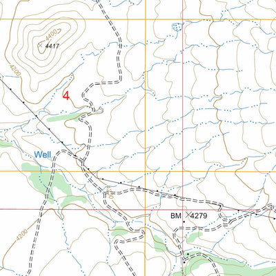 US Forest Service - Topo Helvetia, AZ FSTopo Legacy digital map