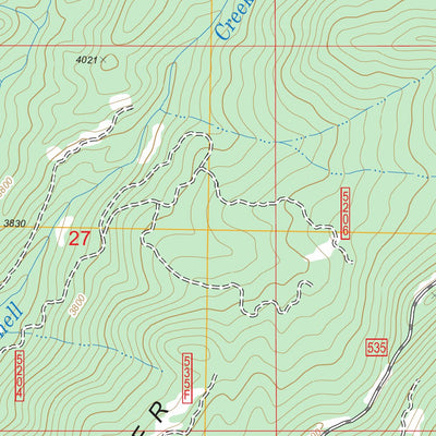 US Forest Service - Topo Hemlock Butte, ID FSTopo Legacy digital map