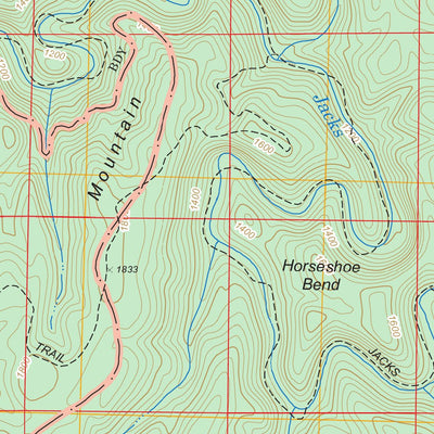 US Forest Service - Topo Hemp Top, GA - TN FSTopo Legacy digital map