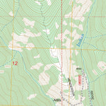 US Forest Service - Topo Henderson Ridge, MT - ID FSTopo Legacy digital map