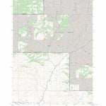 US Forest Service - Topo Hensley Butte, OR FSTopo Legacy digital map