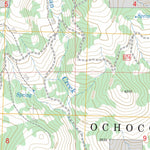 US Forest Service - Topo Hensley Butte, OR FSTopo Legacy digital map