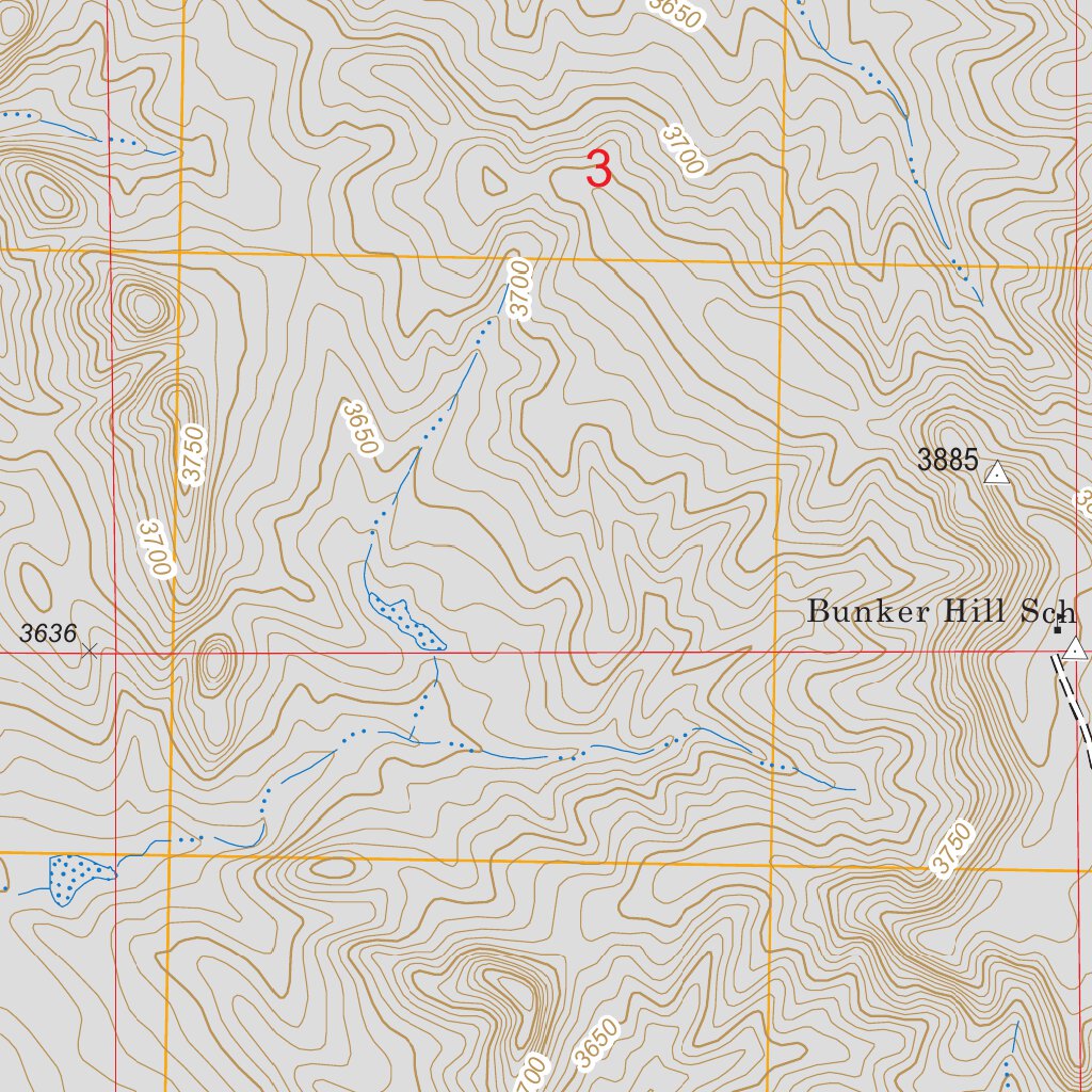 Heppner, SD FSTopo Legacy Map by US Forest Service - Topo | Avenza Maps