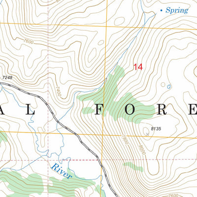 US Forest Service - Topo Herd Peak, ID FSTopo Legacy digital map