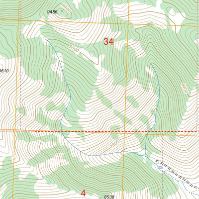 US Forest Service - Topo Herd Peak, ID FSTopo Legacy digital map