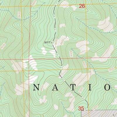 US Forest Service - Topo Hermosa, CO FSTopo Legacy digital map