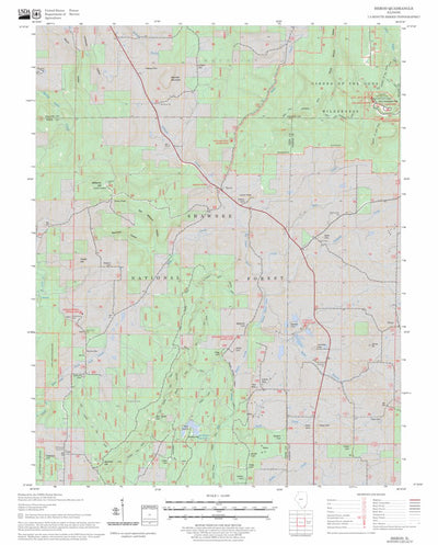 US Forest Service - Topo Herod, IL FSTopo Legacy digital map
