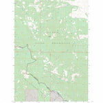 US Forest Service - Topo Hewolf Mountain, MT FSTopo Legacy digital map