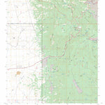 US Forest Service - Topo Hickey Mountain, AZ FSTopo Legacy digital map