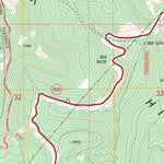 US Forest Service - Topo Hickey Mountain, AZ FSTopo Legacy digital map