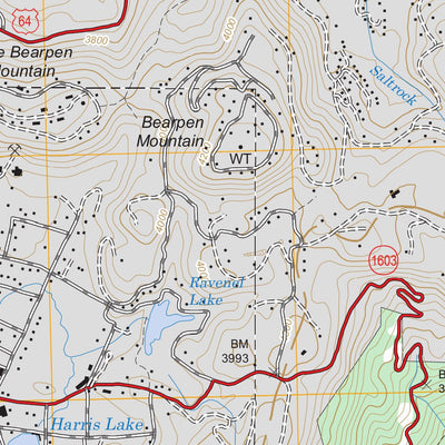 US Forest Service - Topo Highlands, NC - GA FSTopo Legacy digital map