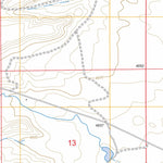 US Forest Service - Topo Hightower SW, WY FSTopo Legacy digital map