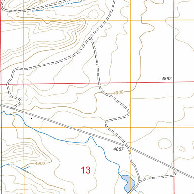 US Forest Service - Topo Hightower SW, WY FSTopo Legacy digital map