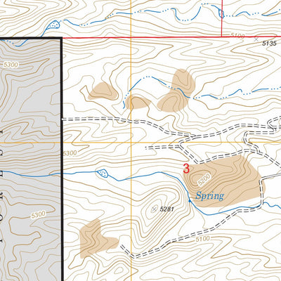US Forest Service - Topo Hightower SW, WY FSTopo Legacy digital map