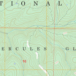 US Forest Service - Topo Hilda, MO FSTopo Legacy digital map