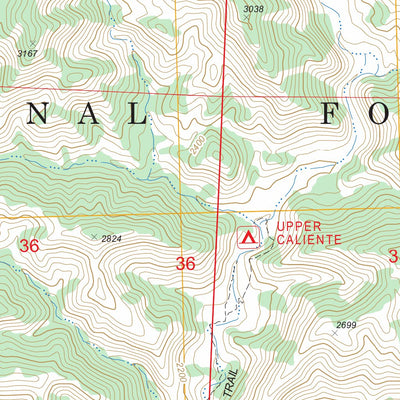 US Forest Service - Topo Hildreth Peak, CA FSTopo Legacy digital map