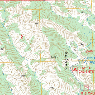 US Forest Service - Topo Hildreth Peak, CA FSTopo Legacy digital map