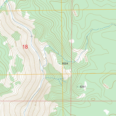 US Forest Service - Topo Hockett Peak, CA FSTopo Legacy digital map