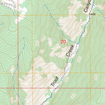 US Forest Service - Topo Hogback Mountain, MT FSTopo Legacy digital map