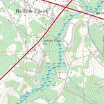 US Forest Service - Topo Hollow Creek, SC FSTopo Legacy digital map