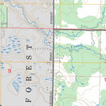 US Forest Service - Topo Holton, MI FSTopo Legacy digital map