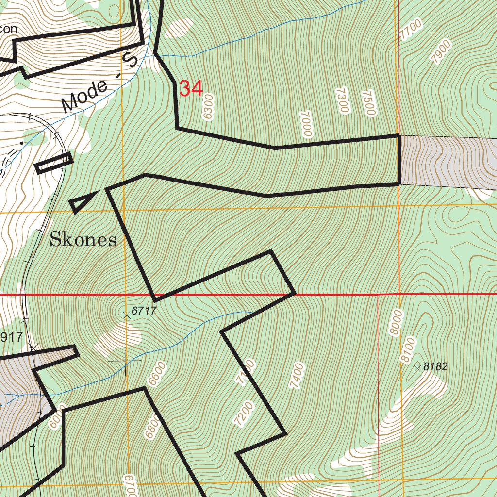 Homestake, MT FSTopo Legacy Map by US Forest Service - Topo | Avenza Maps
