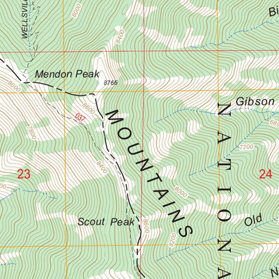 US Forest Service - Topo Honeyville, UT FSTopo Legacy digital map