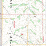 US Forest Service - Topo Hootowl Creek East, ND FSTopo Legacy digital map