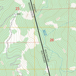 US Forest Service - Topo Hopkins Butte, CA FSTopo Legacy digital map